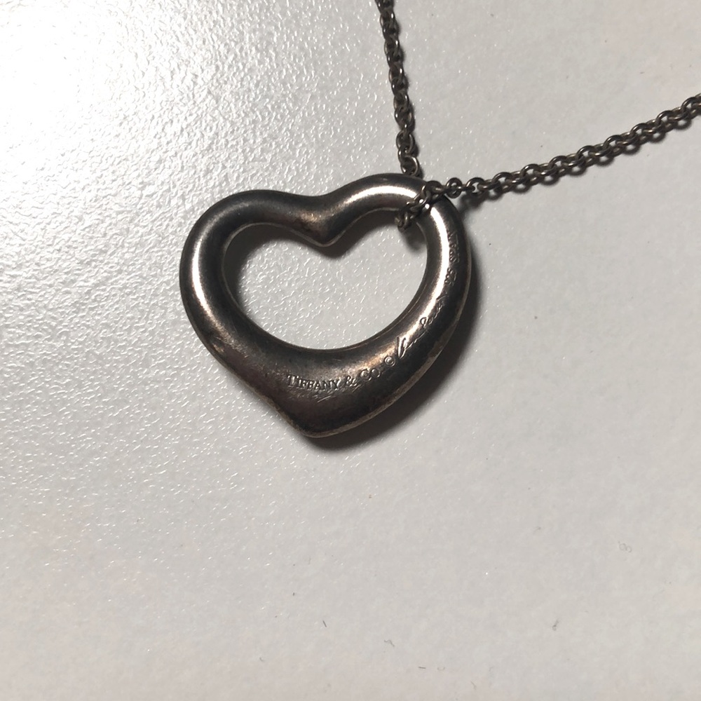 Tiffany & Co Open Heart Necklace